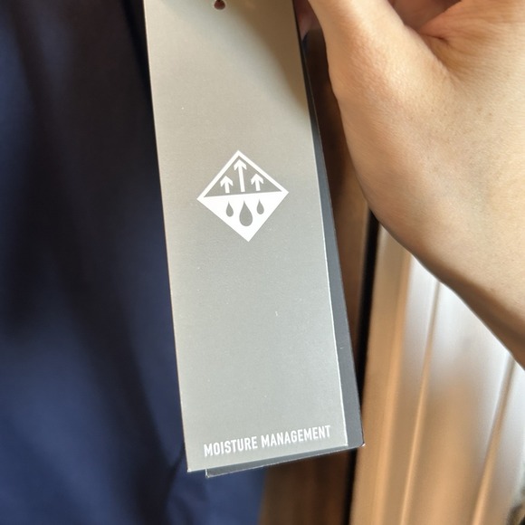 LEG3ND Shorts Men's Size M 34 (36 in waist) Navy Blue Stretch 7" Inseam - Picture 5 of 10